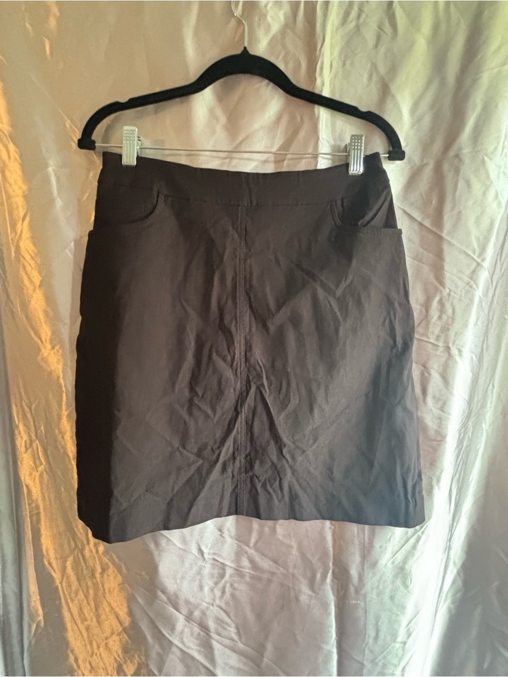 Hillary Radley Stretch Woven Mini Skirt Size Small